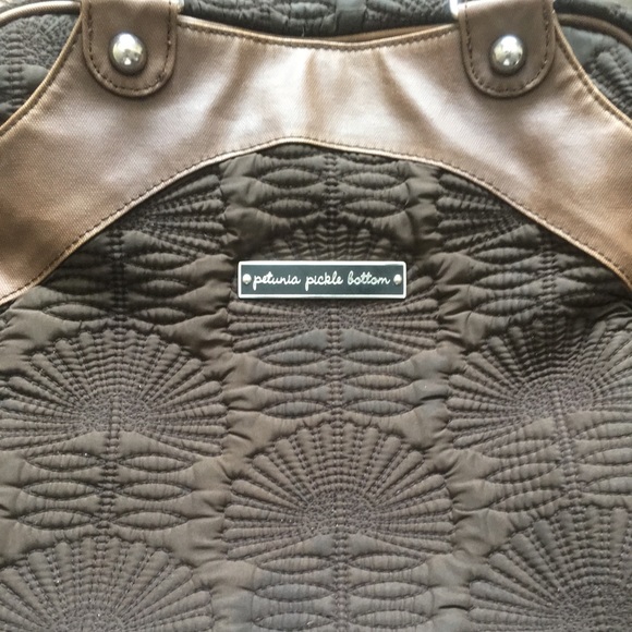 Brown Petunia pickle bottom backpack on sale - Picture 3 of 8